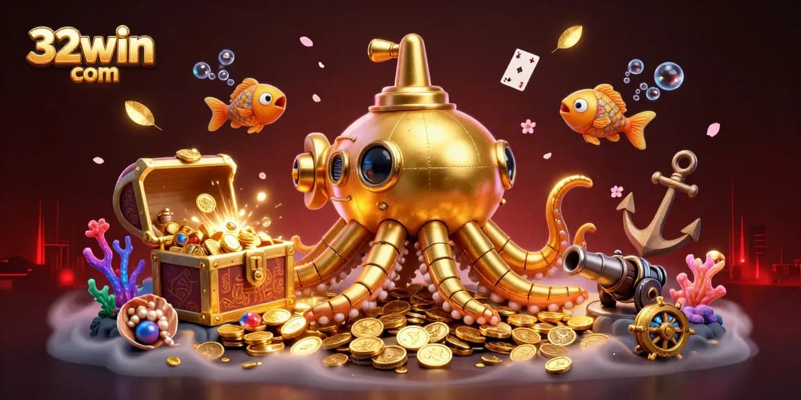 Engage with thrilling casino games in the vibrant world of 32win com, featuring captivating underwater adventure.