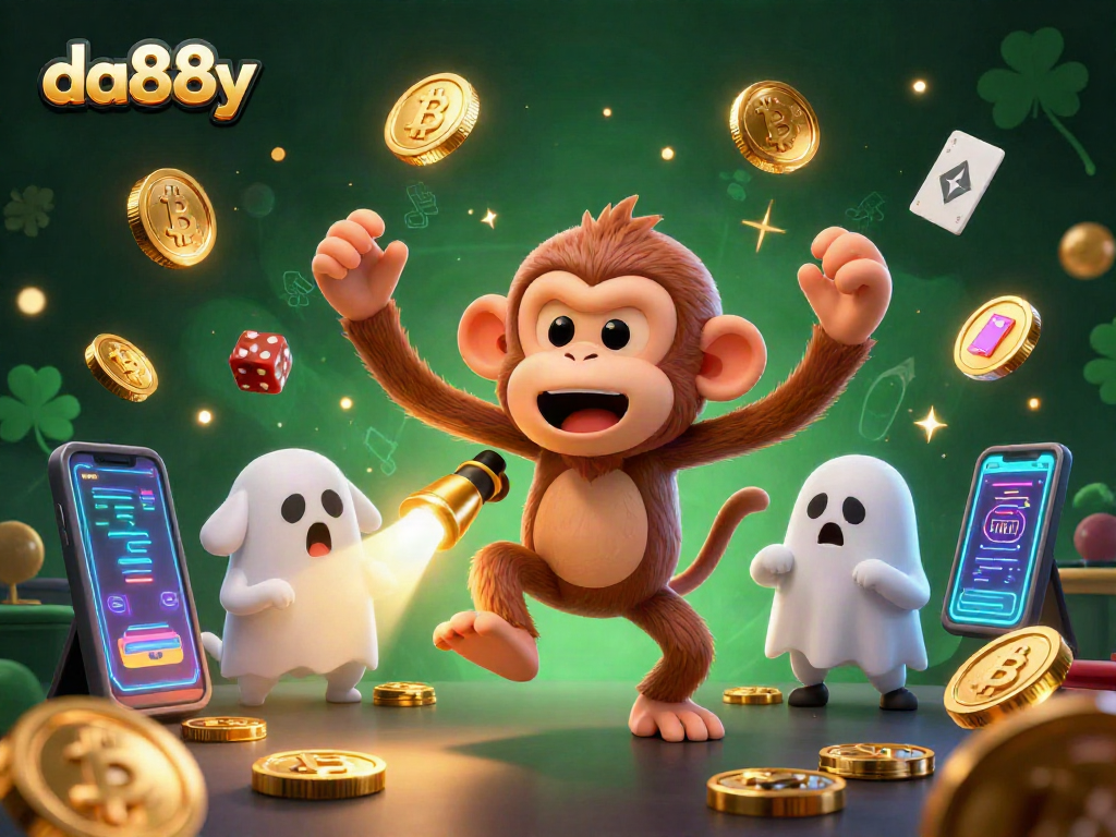 Experience thrilling gambling adventures with da88y in a captivating haunted casino scene.