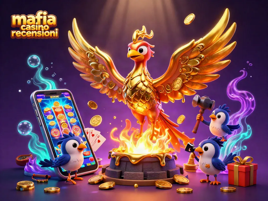 Experience the vibrant world of mafia casino recensioni with dynamic slot games and casino elements.