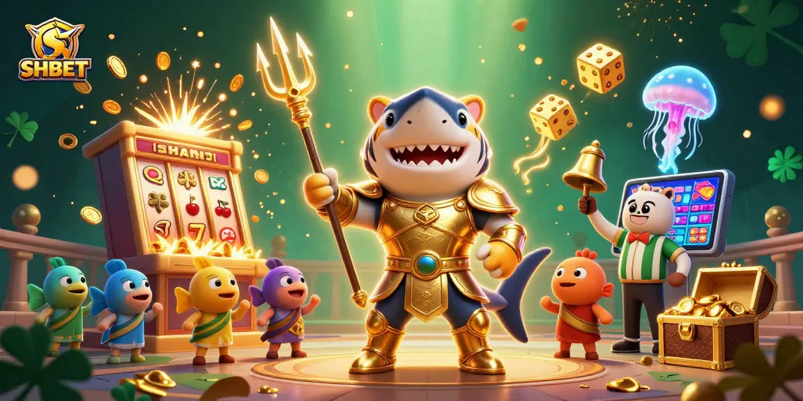 Win big with SHBET's thrilling casino games in an underwater colosseum!